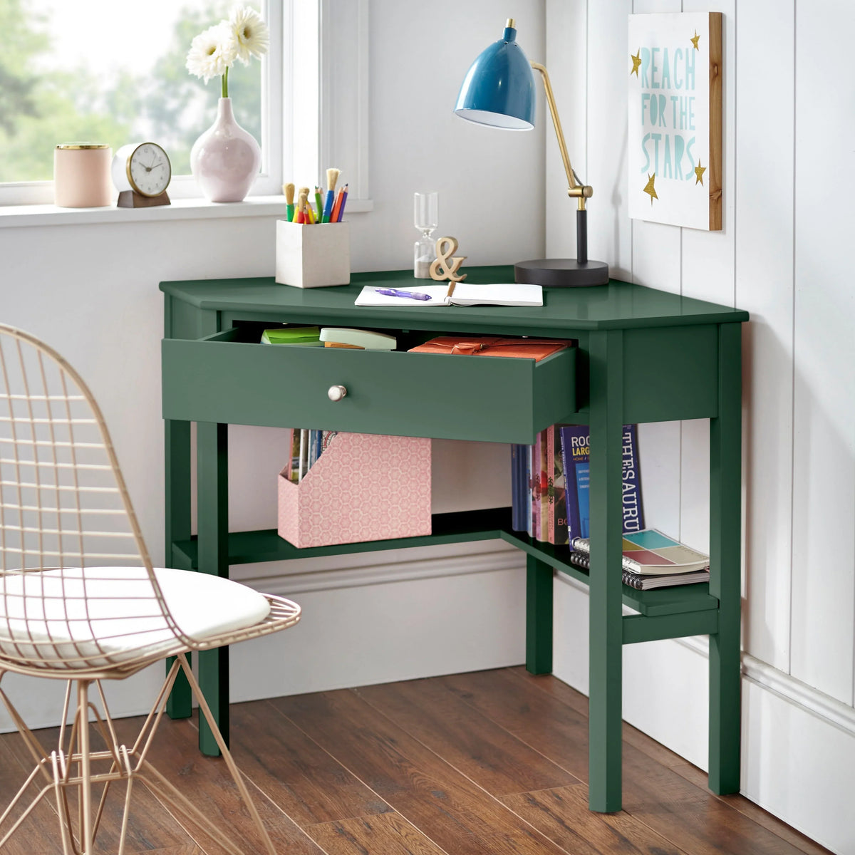 Porch & Den Lincoln Corner Desk
