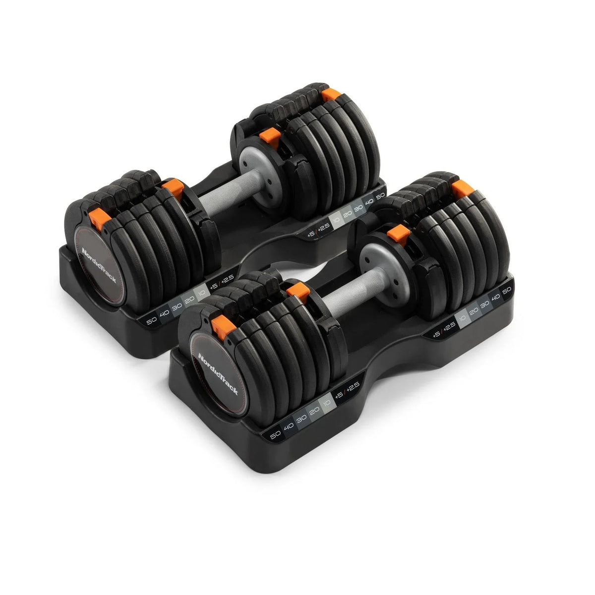 Set di manubri NordicTrack Select-a-Weight da 55 lb
