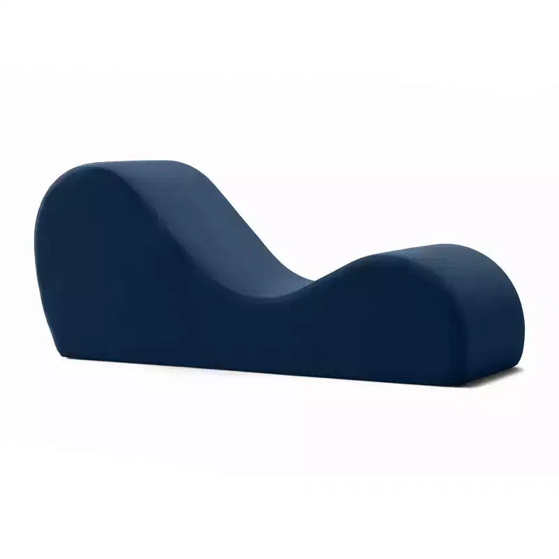 Espreguiçadeira elegante Avana para ioga - fabricada nos EUA - ideal para alongamentos, relaxamento, exercício e muito mais, 60D x 18W x 26H polegadas, cinzento-claro