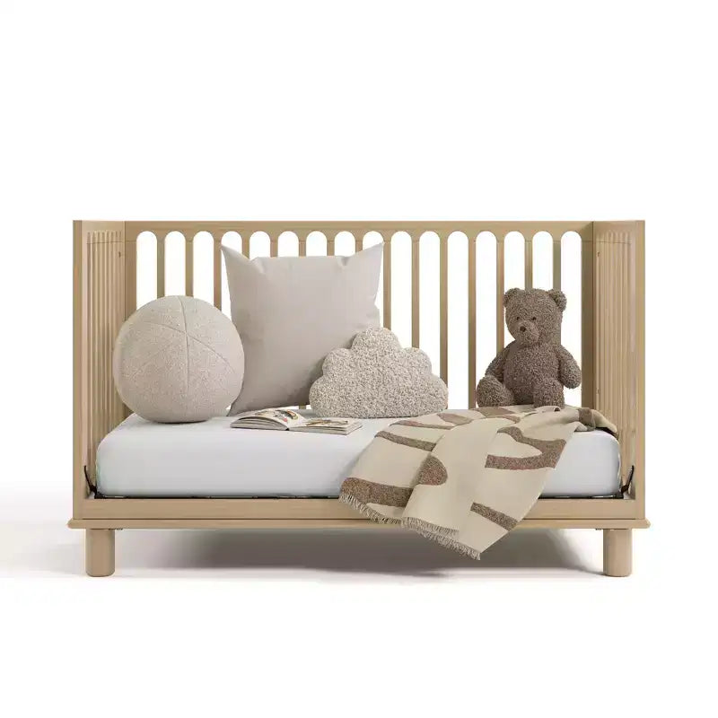 Lit bébé convertible 3-en-1 Storkcraft Sicily Deluxe avec barrière de sécurité pour tout-petit
