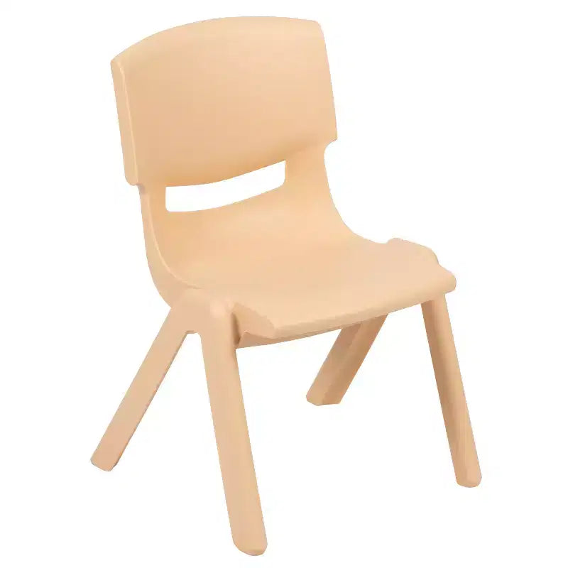 Rechteckiges, höhenverstellbares Aktivitätstisch-Set aus Kunststoff von Emma und Oliver, 23,625 W × 47,25 L, mit 6 Stühlen