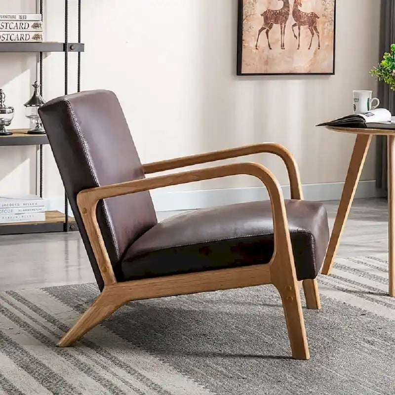 Fotel Glostrup w stylu vintage, inspirowany nowoczesnym wzornictwem połowy XX wieku