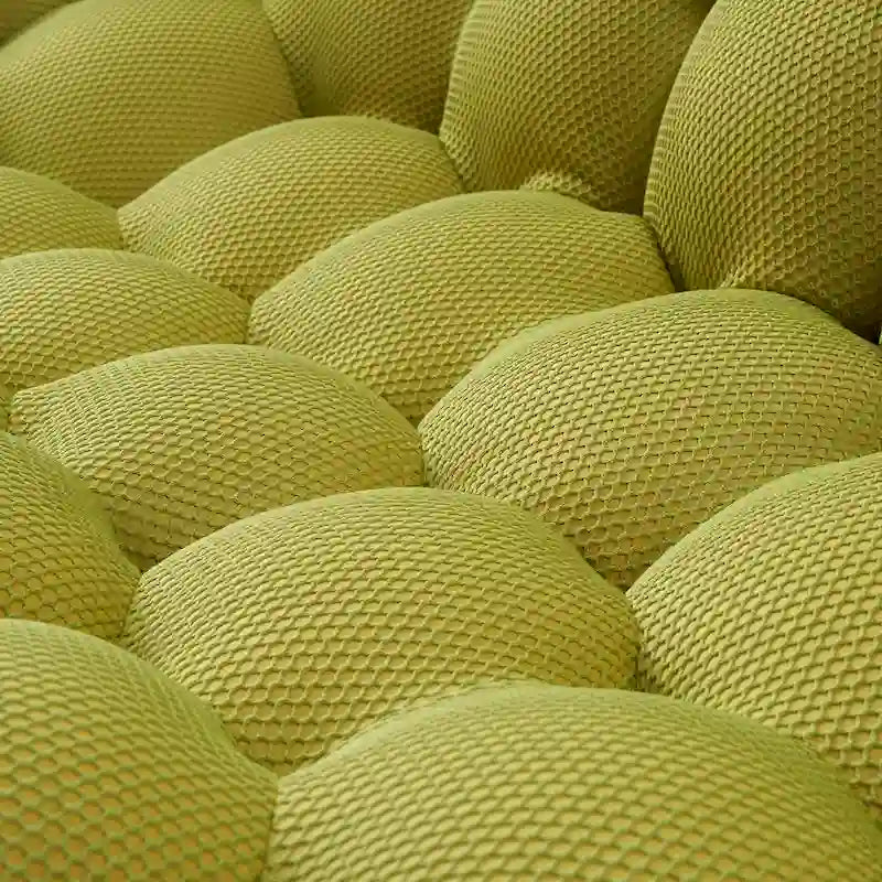 Sofá relax curvo Bubble de 2 lugares, em forma de favo de mel, com tecido têxtil 3D, para sala de estar, salão ou apartamento