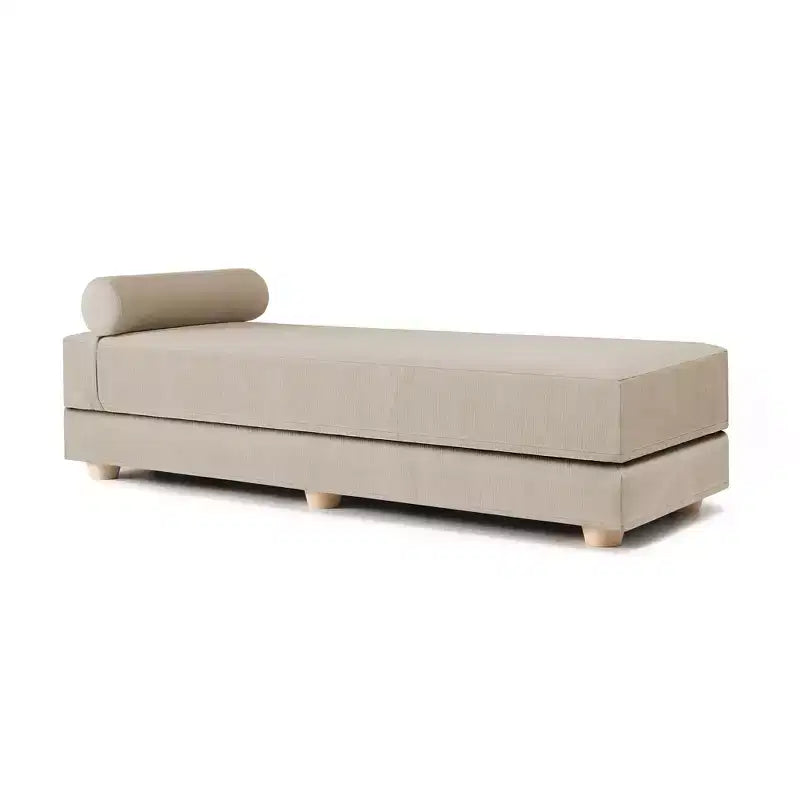 Letto da giorno / divano letto pieghevole matrimoniale - Microvelvet