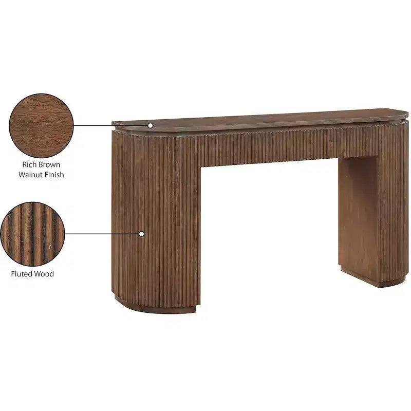 Mesa de consola Astrid da Meridian Furniture