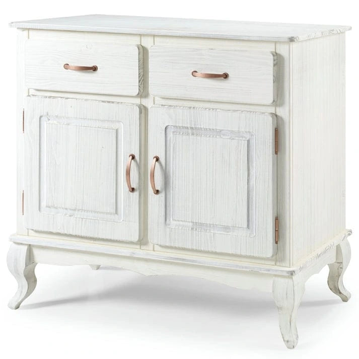 Credenza a buffet in legno verde
