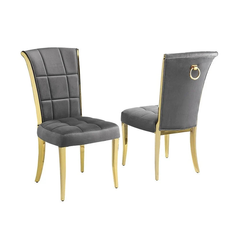 Conjunto de jantar redondo de 5 peças Best Quality Furniture D325-SC324-7