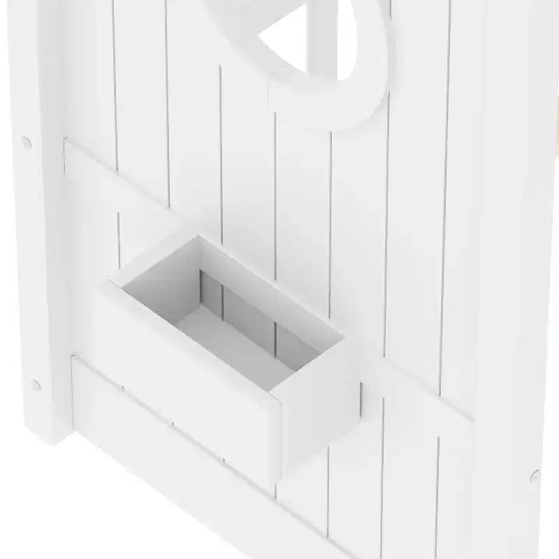 Estrutura de cama de plataforma para crianças de tamanho individual/duplo, cama de chão Montessori infantil, cama casinha de brincar com prateleira de arrumação - ModernLuxe