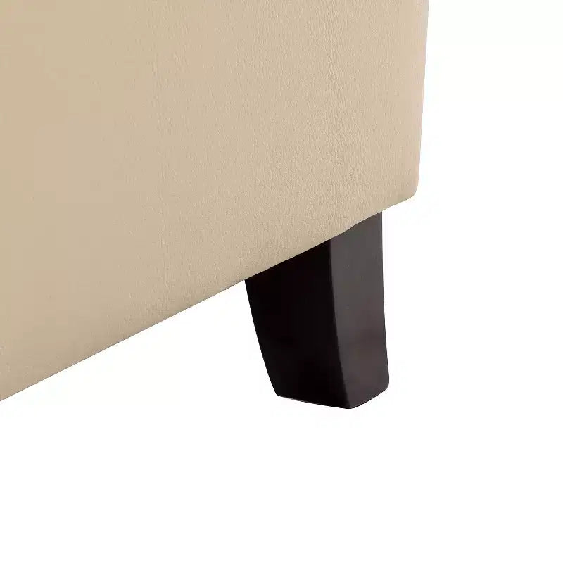 Conjunto de 2 cadeirões reclináveis Elisabete modernos, de costas altas, em pele genuína, com acabamento vintage de tachas, para sala de estar e quarto| ART OF LIVING DESIGNS