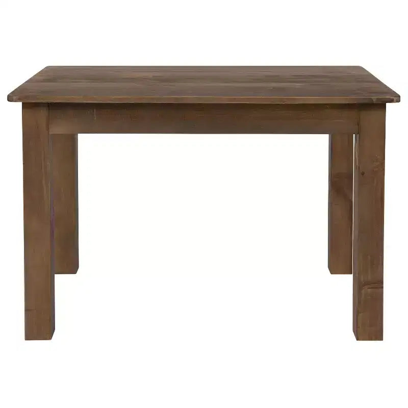 Tavolo da pranzo rettangolare in pino massello Flash Furniture, 46 x 30