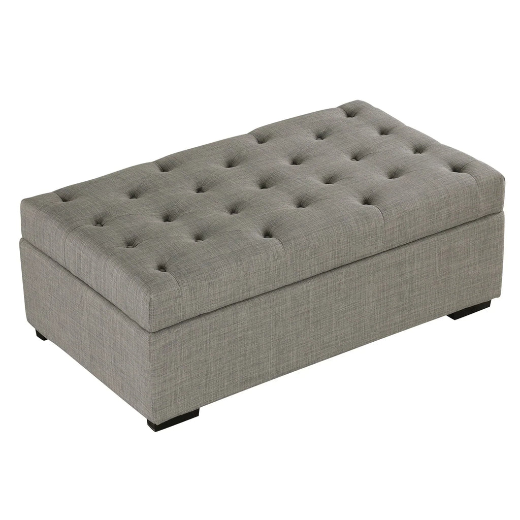 Canapé-lit pliant, pouf de 49,6 pouces avec canapé-lit pliant, pouf convertible faisant office de lit avec matelas à mémoire de forme et design capitonné