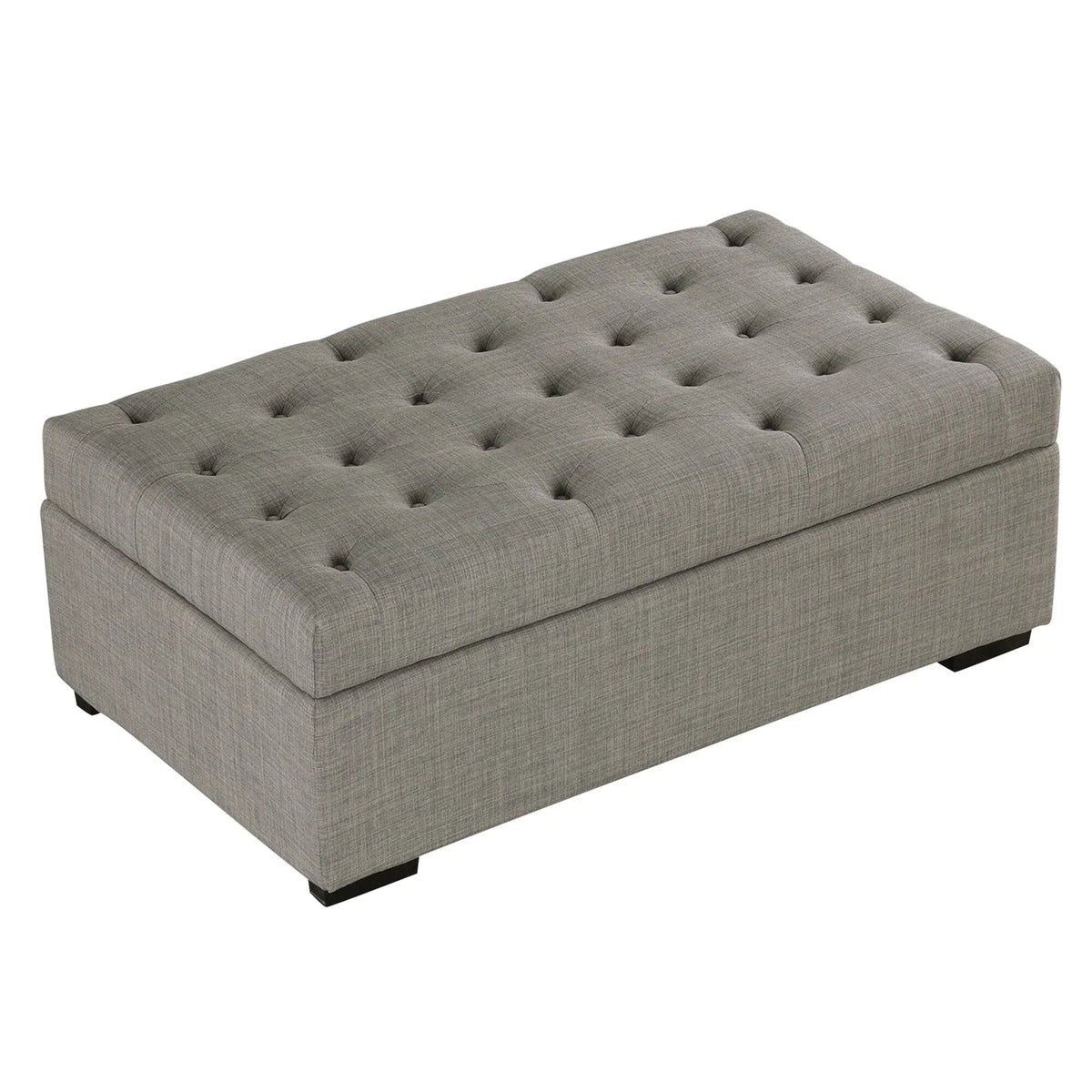 Canapé-lit pliant, pouf de 49,6 pouces avec canapé-lit pliant, pouf convertible faisant office de lit avec matelas à mémoire de forme et design capitonné