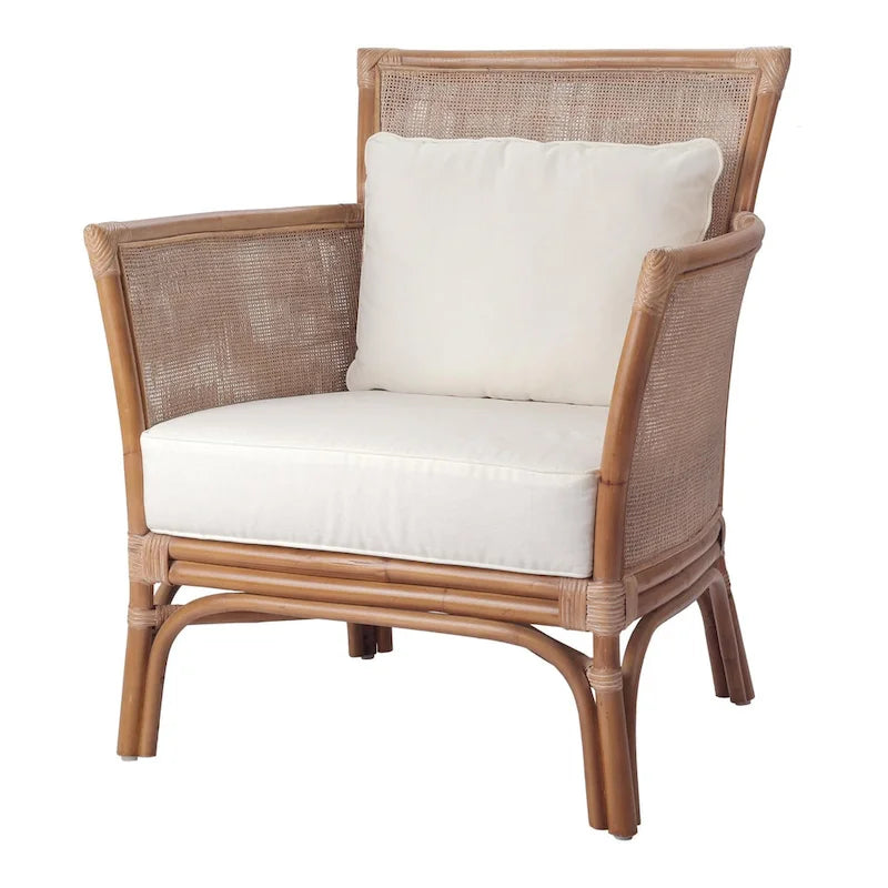 Fauteuil d’appoint Tatum en rotin