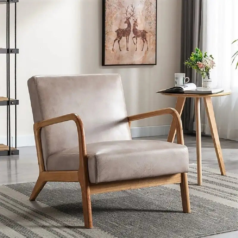 Fotel Glostrup w stylu vintage, inspirowany nowoczesnym wzornictwem połowy XX wieku