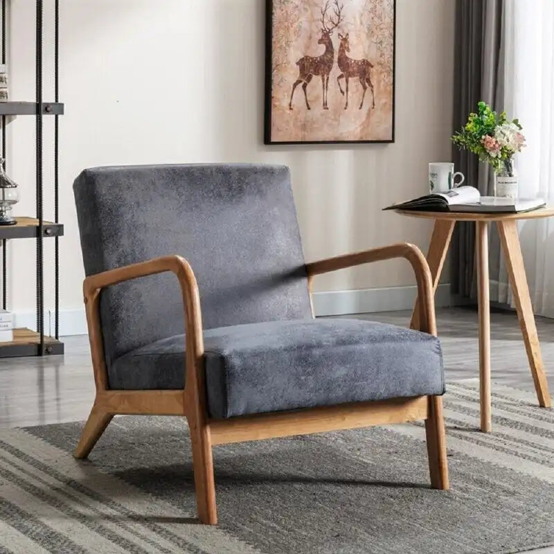 Fotel Glostrup w stylu vintage, inspirowany nowoczesnym wzornictwem połowy XX wieku