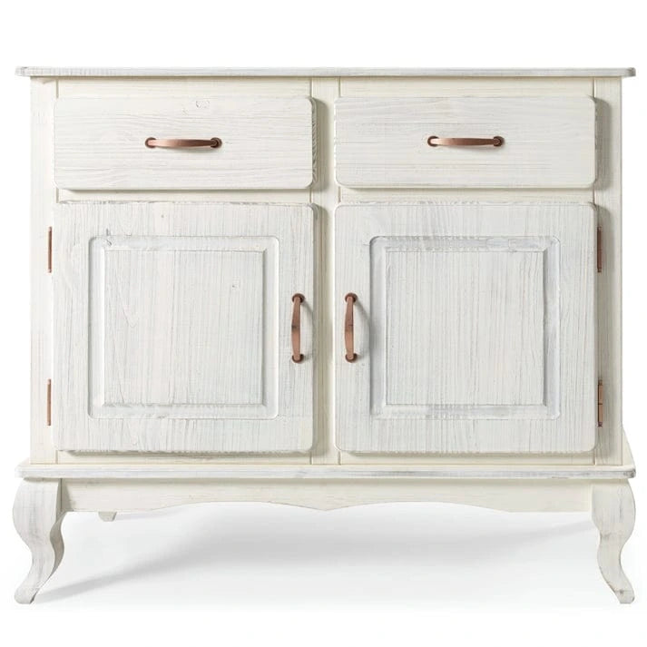 Credenza a buffet in legno verde
