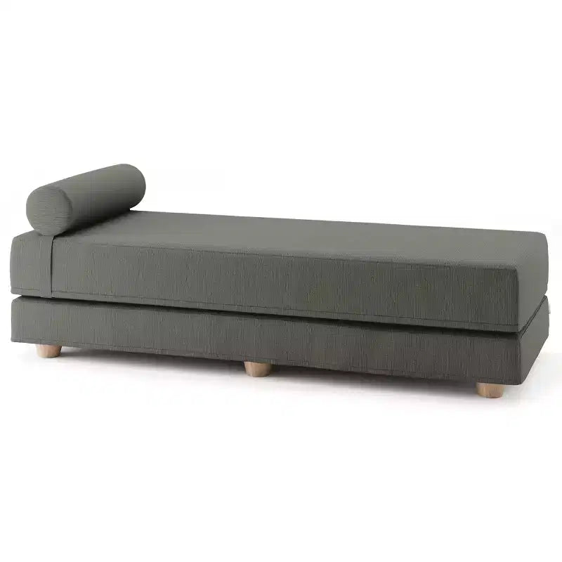 Letto da giorno / divano letto pieghevole matrimoniale - Microvelvet