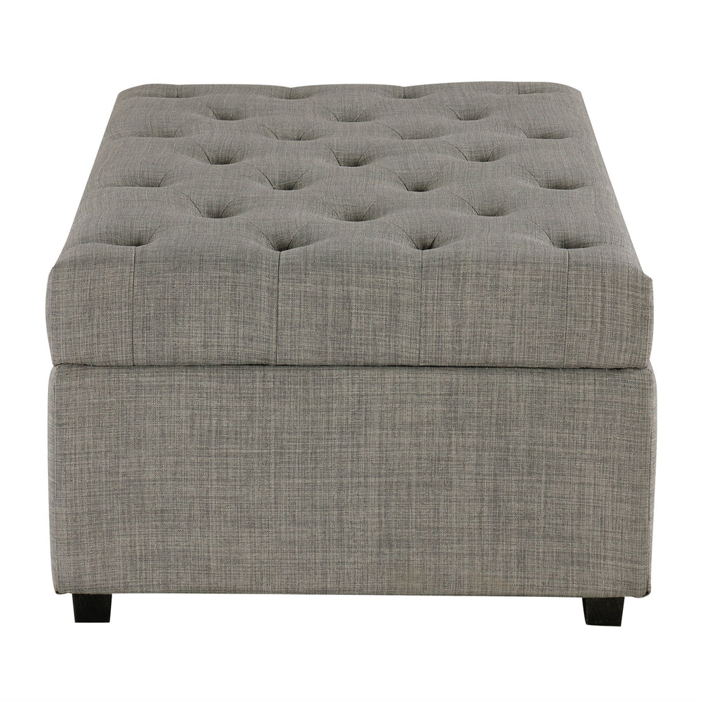 Canapé-lit pliant, pouf de 49,6 pouces avec canapé-lit pliant, pouf convertible faisant office de lit avec matelas à mémoire de forme et design capitonné