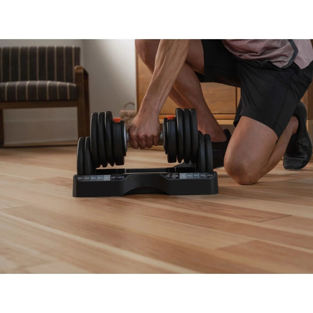 Set di manubri NordicTrack Select-a-Weight da 55 lb