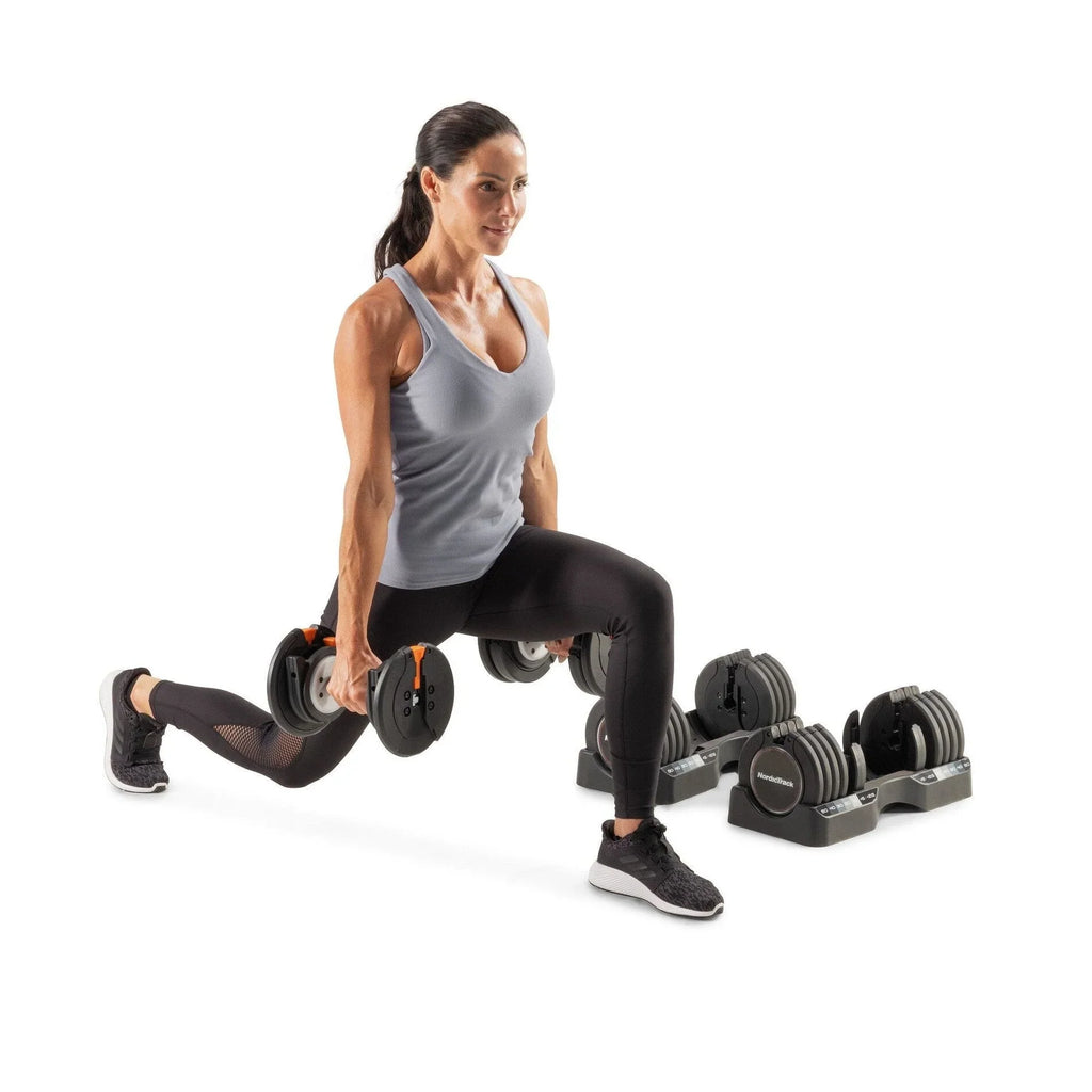 Set di manubri NordicTrack Select-a-Weight da 55 lb