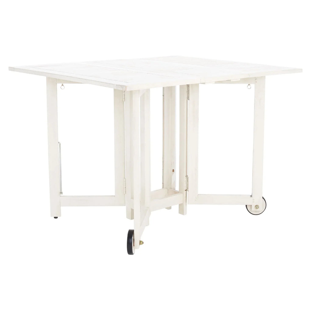 Conjunto de mesa de jantar exterior SAFAVIEH Brandy com 5 peças - 43Wx35Dx29H