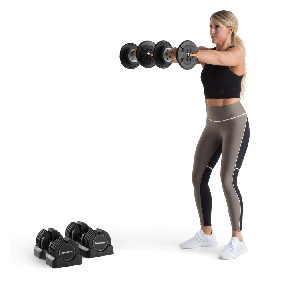 Set di manubri NordicTrack Select-a-Weight da 55 lb